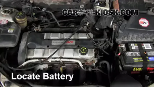 2002 Ford Focus ZX3 2.0L 4 Cyl. Batterie Changement